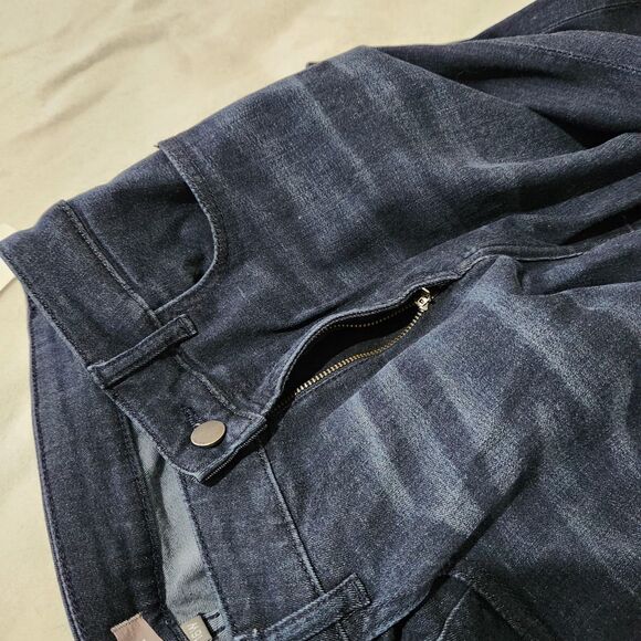 dl1961 Instasculpt jeans Size 16W Blue Ankle Mid-rise Skinny Refibra Lyocell - Picture 14 of 16